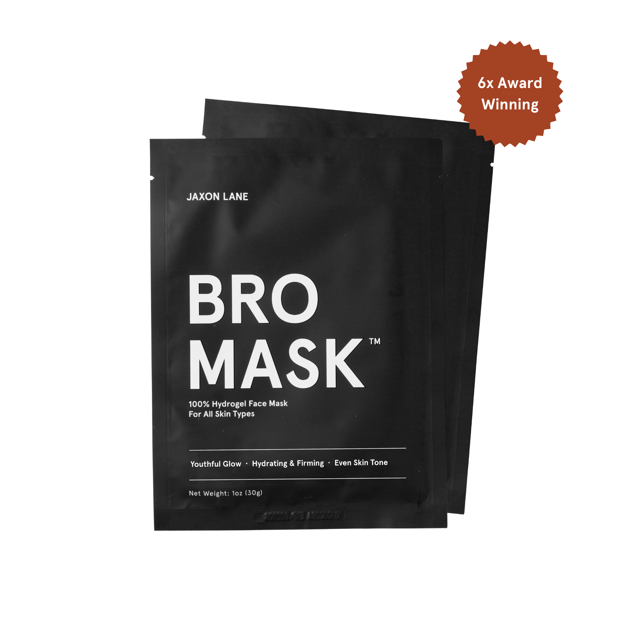 Bro Mask - Hydrogel Sheet Mask (4 Pack) by JAXON LANE