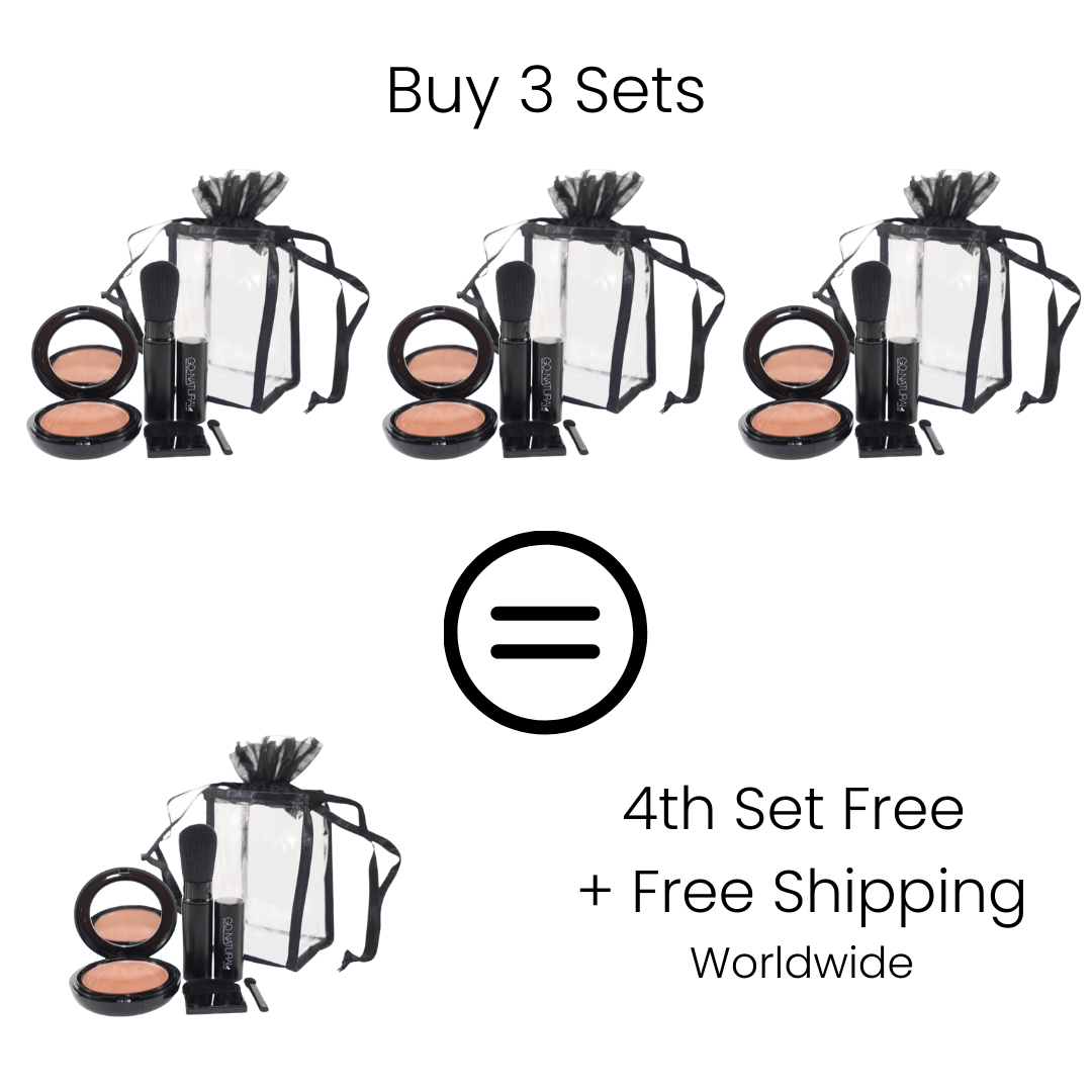GO NATURAL® ALL-IN-ONE® Powder - Travel Gift Set by GO NATURAL®