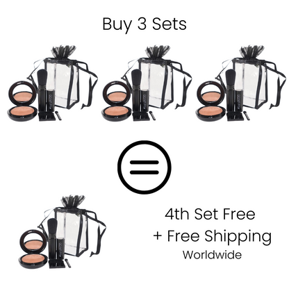 GO NATURAL® ALL-IN-ONE® Powder - Travel Gift Set by GO NATURAL®