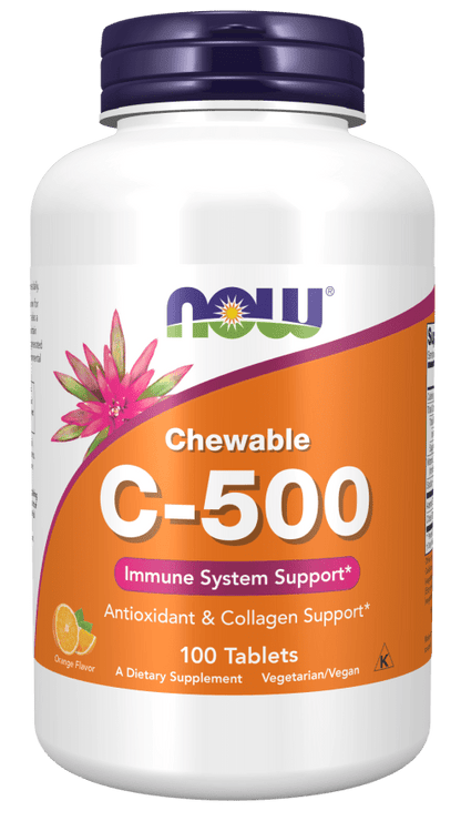 C-500 Chewable Orange by Country Life Natural Foods