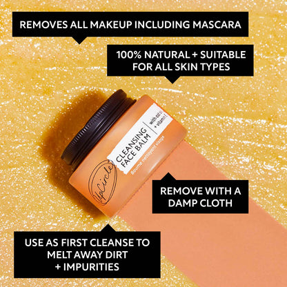 Cleansing Face Balm with Oat Oil + Vitamin E by UpCircle