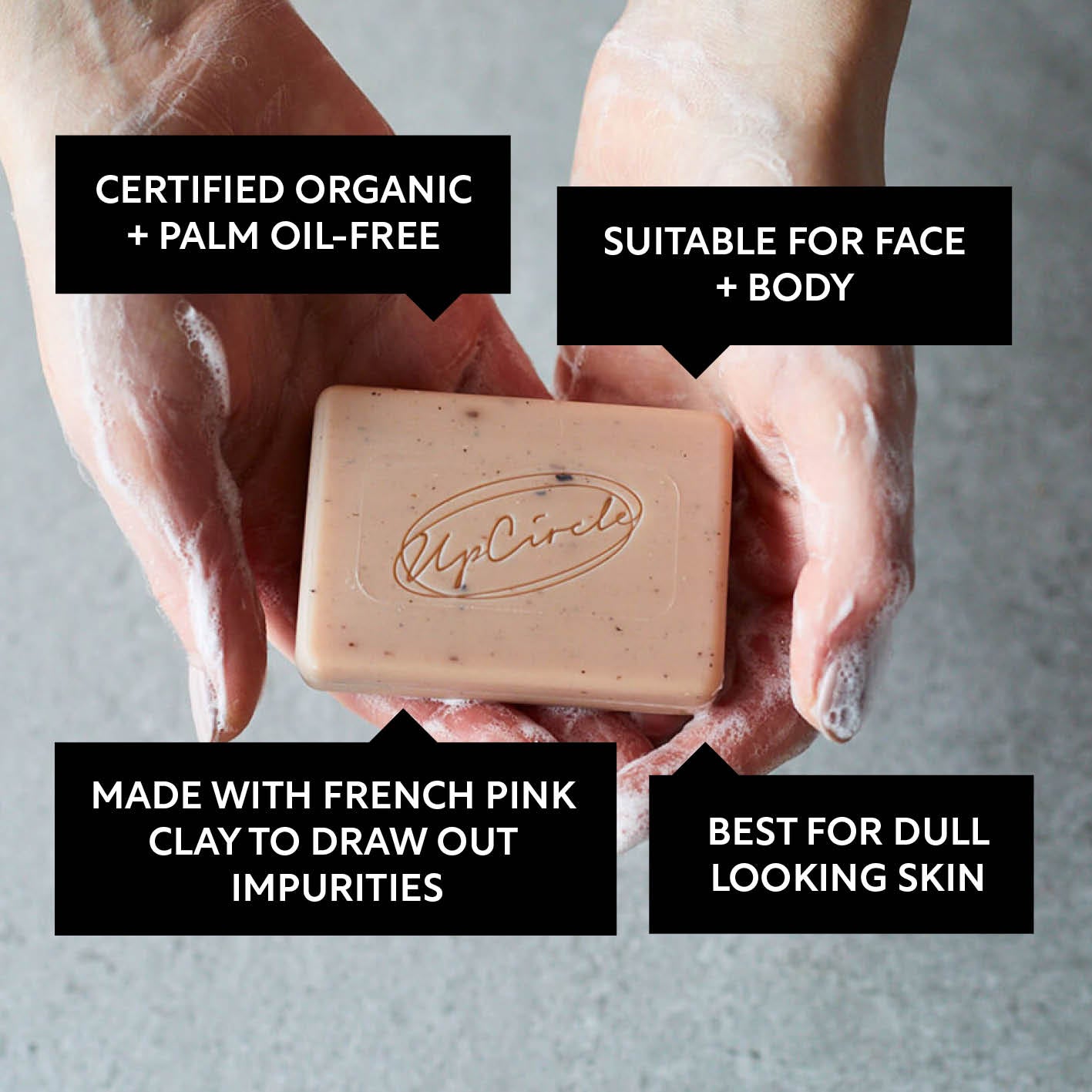Cinnamon + Ginger Cleansing Bar by UpCircle