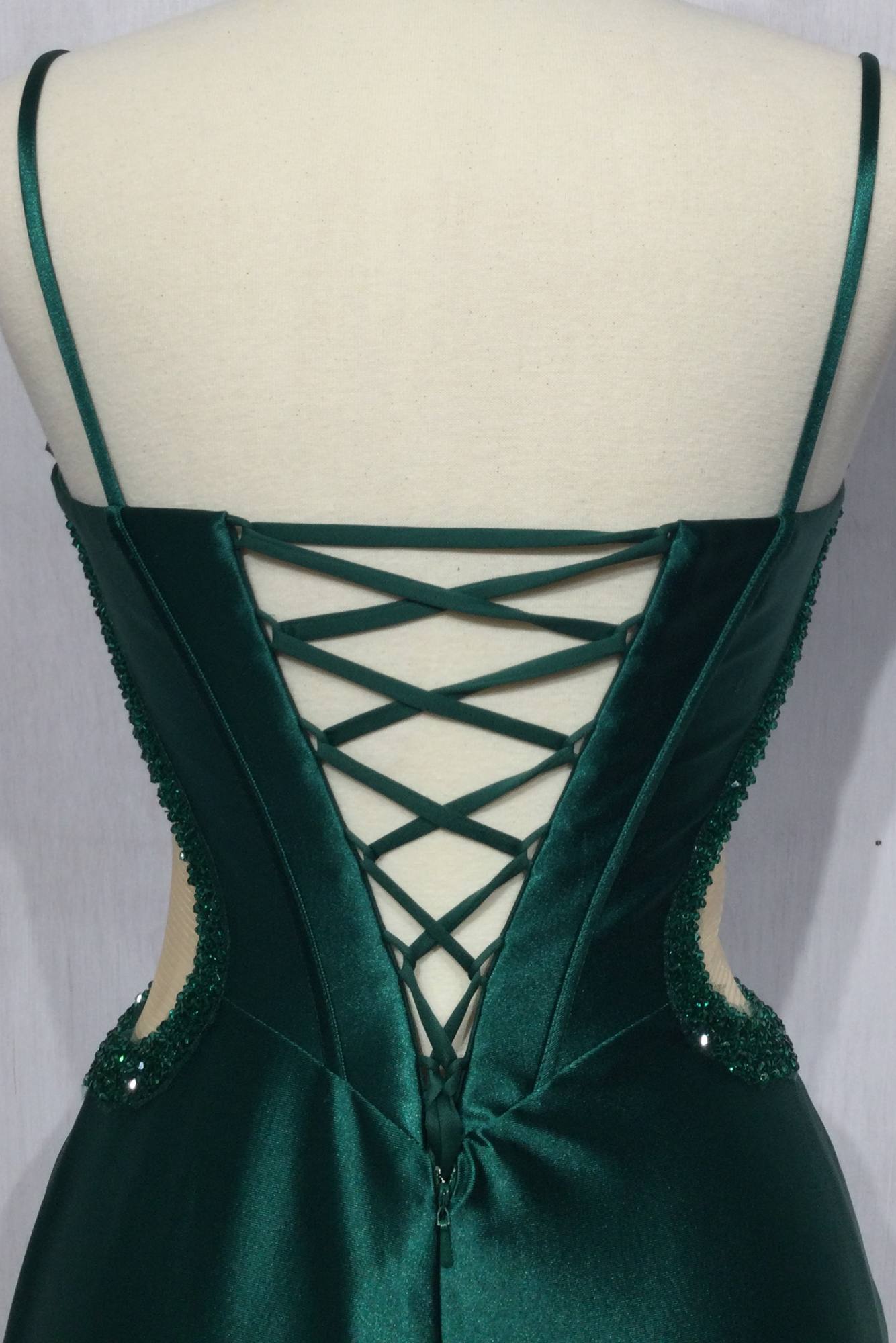 Cinderella Divine CD273 Floor Length Strapless Satin Corset Gown by DiscountDressShop
