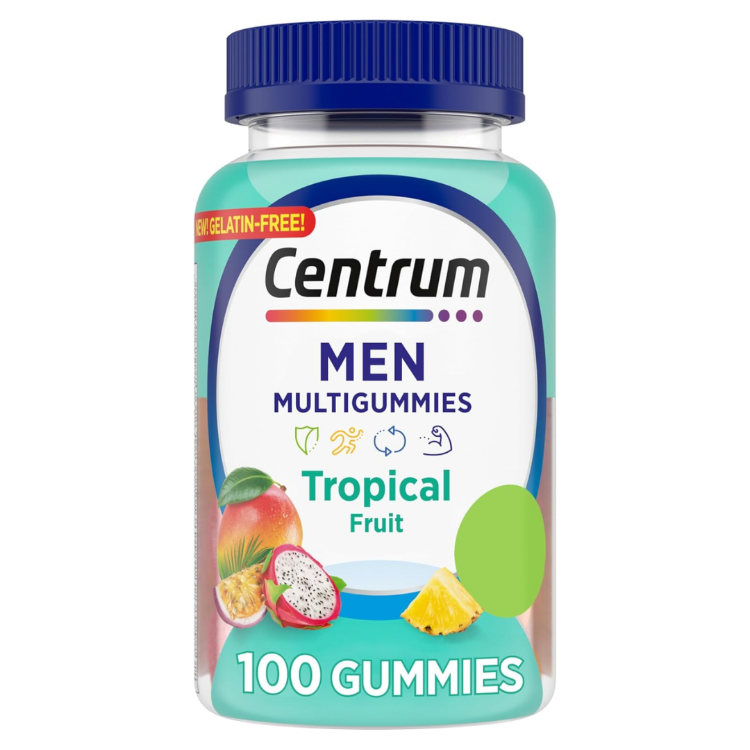 Centrum Men Tropical Punch Multivitamin Gummies (100 count) by Farmacias Savia