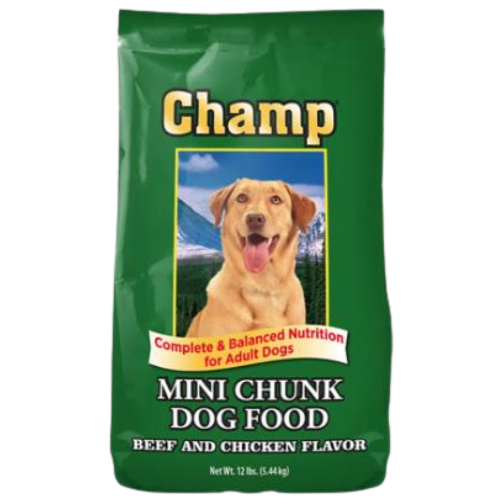 Champ Mini Chunk Beef &amp; Chicken Flavor Dog Food (12 lb) by Farmacias Savia