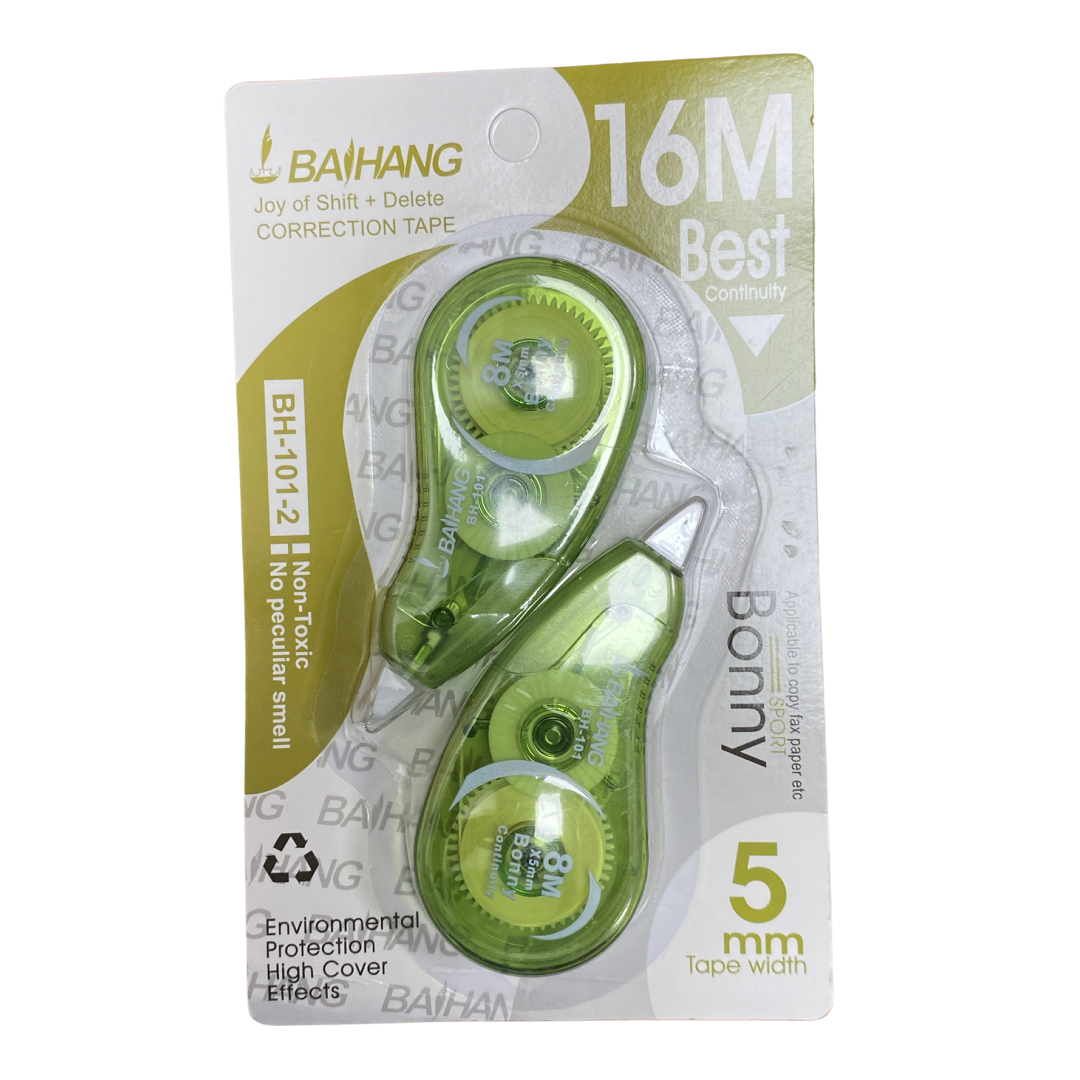 BAHANG Cinta Correctora Paquete Doble (8M x2) by Farmacias Savia