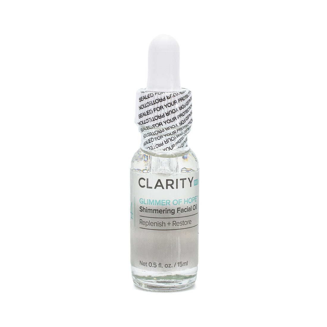 CLARITY RX Glimmer Of Hope Shimmering Facial Oil 0.5oz - Missing Box by This is Beauty US