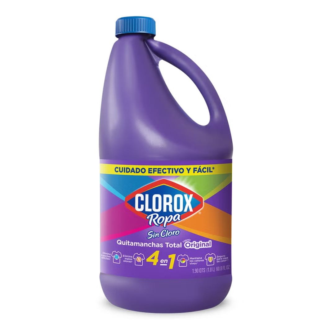 Clorox 2X Color Safe Bleach Laundry Detergent (60.8 oz) by Farmacias Savia