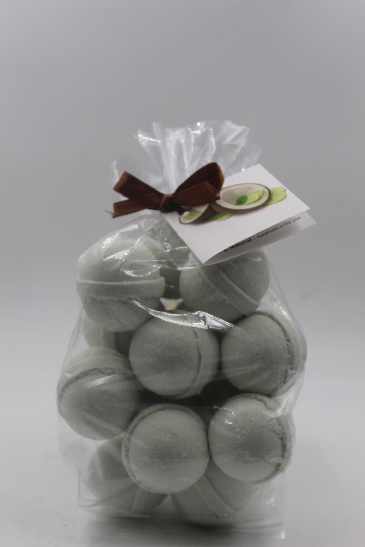 14 bath bombs (Scents Kids Love) our Little Bag of Balls - Kids Spa Parties by Spa Pure