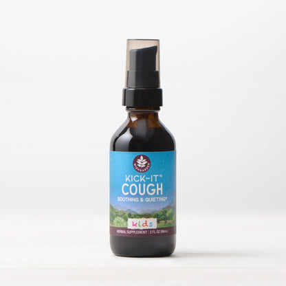 Kick-It Cough, Soothing &amp; Quieting For Kids by WishGarden Herbs