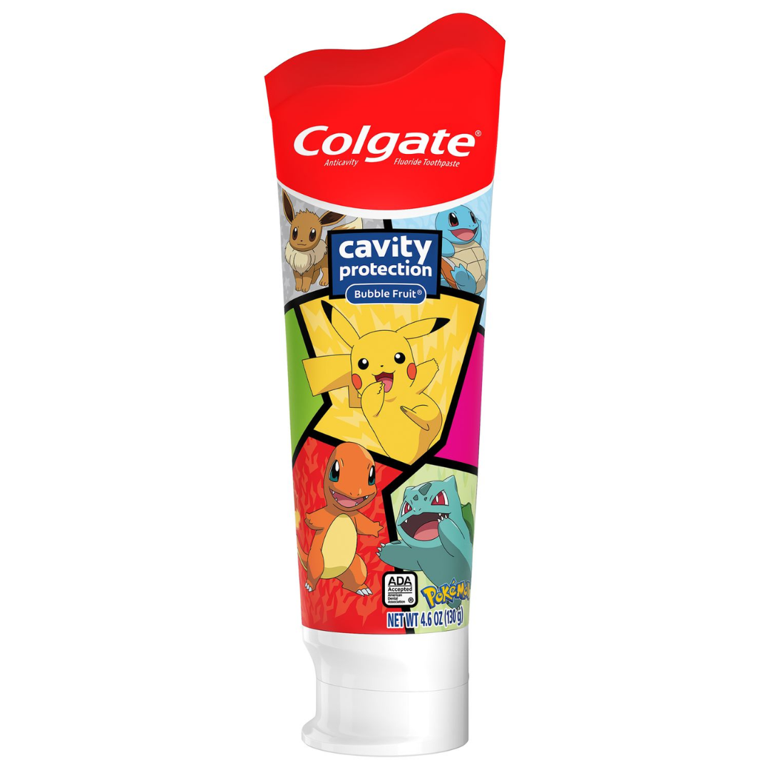 Colgate Kids Pokémon Fluoride Toothpaste (4.6 oz) by Farmacias Savia