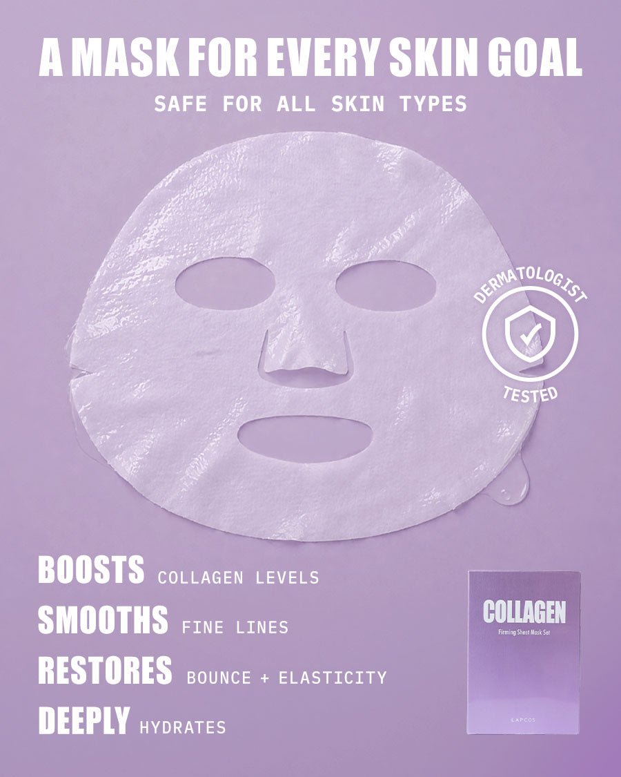 Daily Collagen Firming Facial Skin Mask by LAPCOS