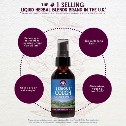 Serious Cough, Soothing &amp; Quieting by WishGarden Herbs