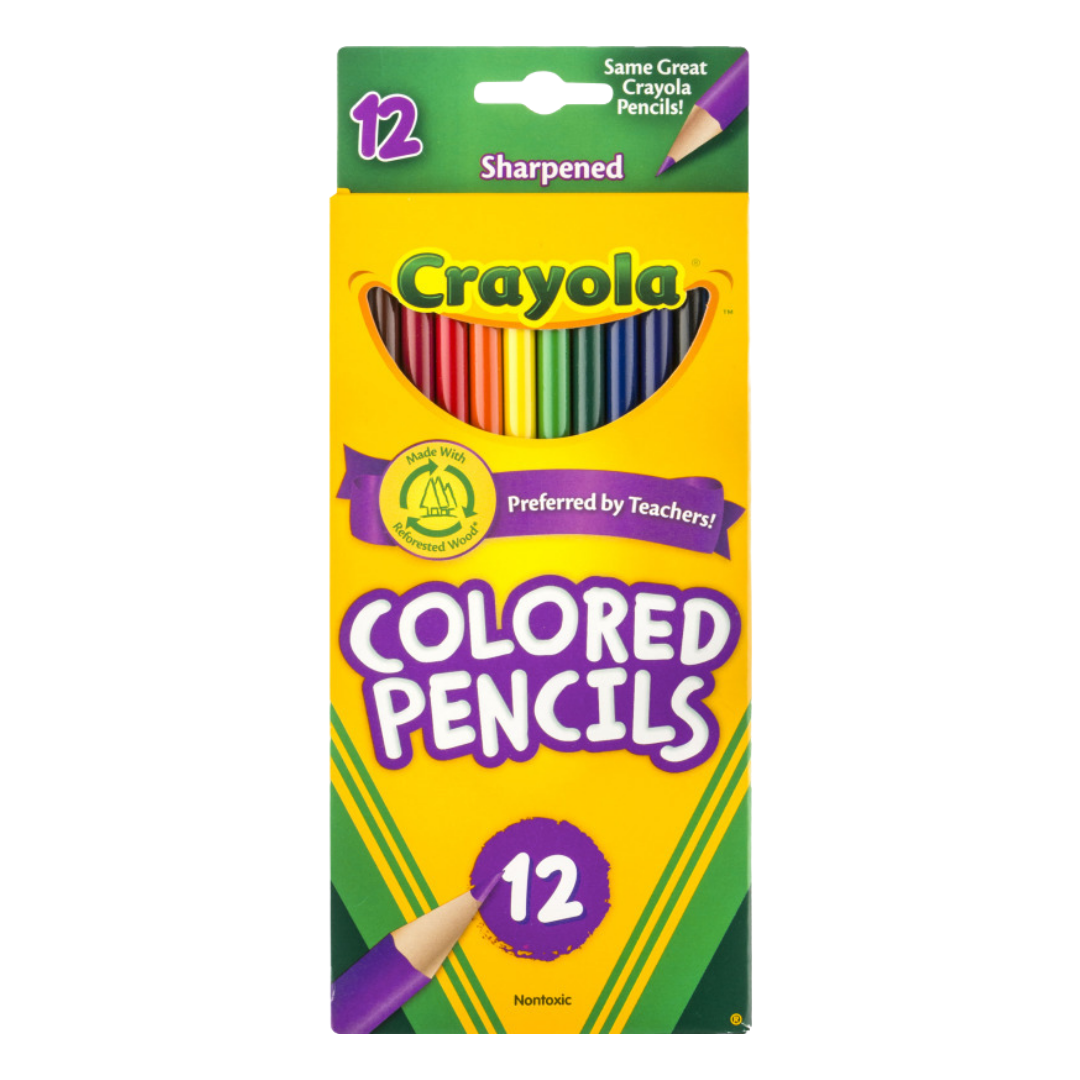 Crayola Colored Pencils (12 pack) by Farmacias Savia