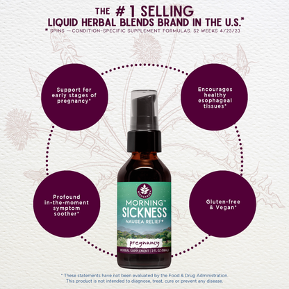Morning Sickness, Nausea Relief by WishGarden Herbs
