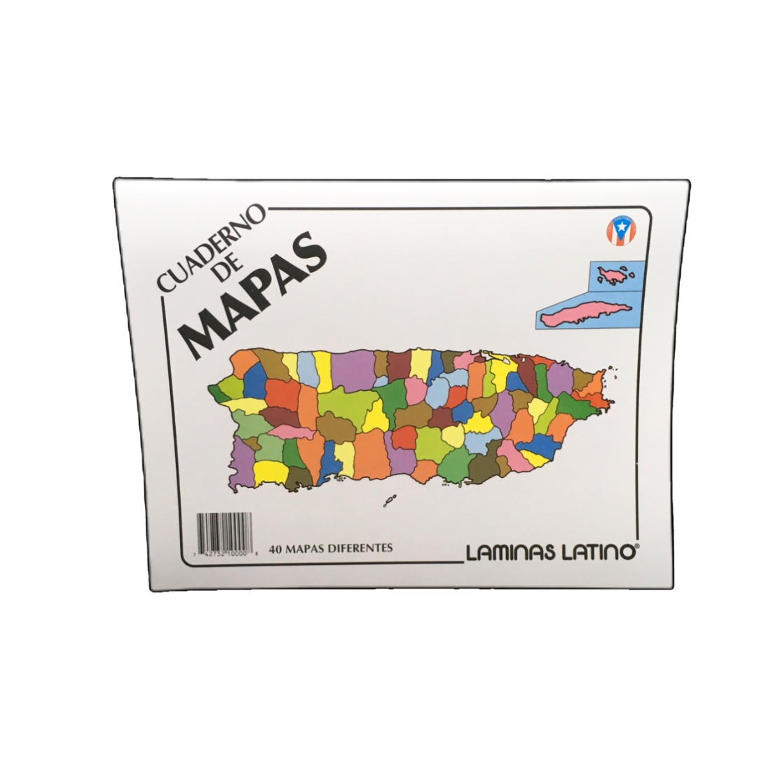 Cuaderno de mapas 40 mapas by Farmacias Savia