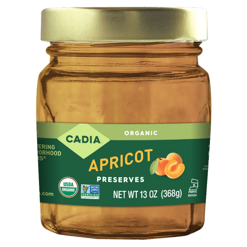Apricot Preserves, Organic, Cadia by Country Life Natural Foods