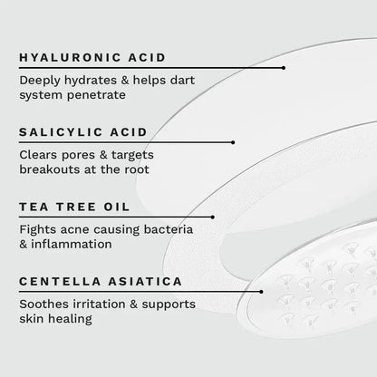 Ultra-Strength Microdart Acne Patch by Clearly Basics
