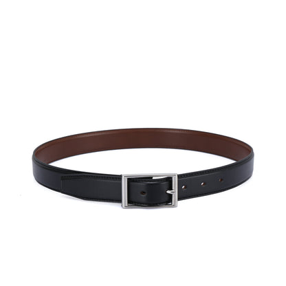 Slim Center Bar Formal Vegan Belt - Dress Belt by Doshi FCSA