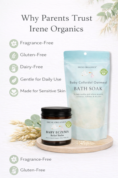 Eczema Baby Skincare Duo by Irene Organics