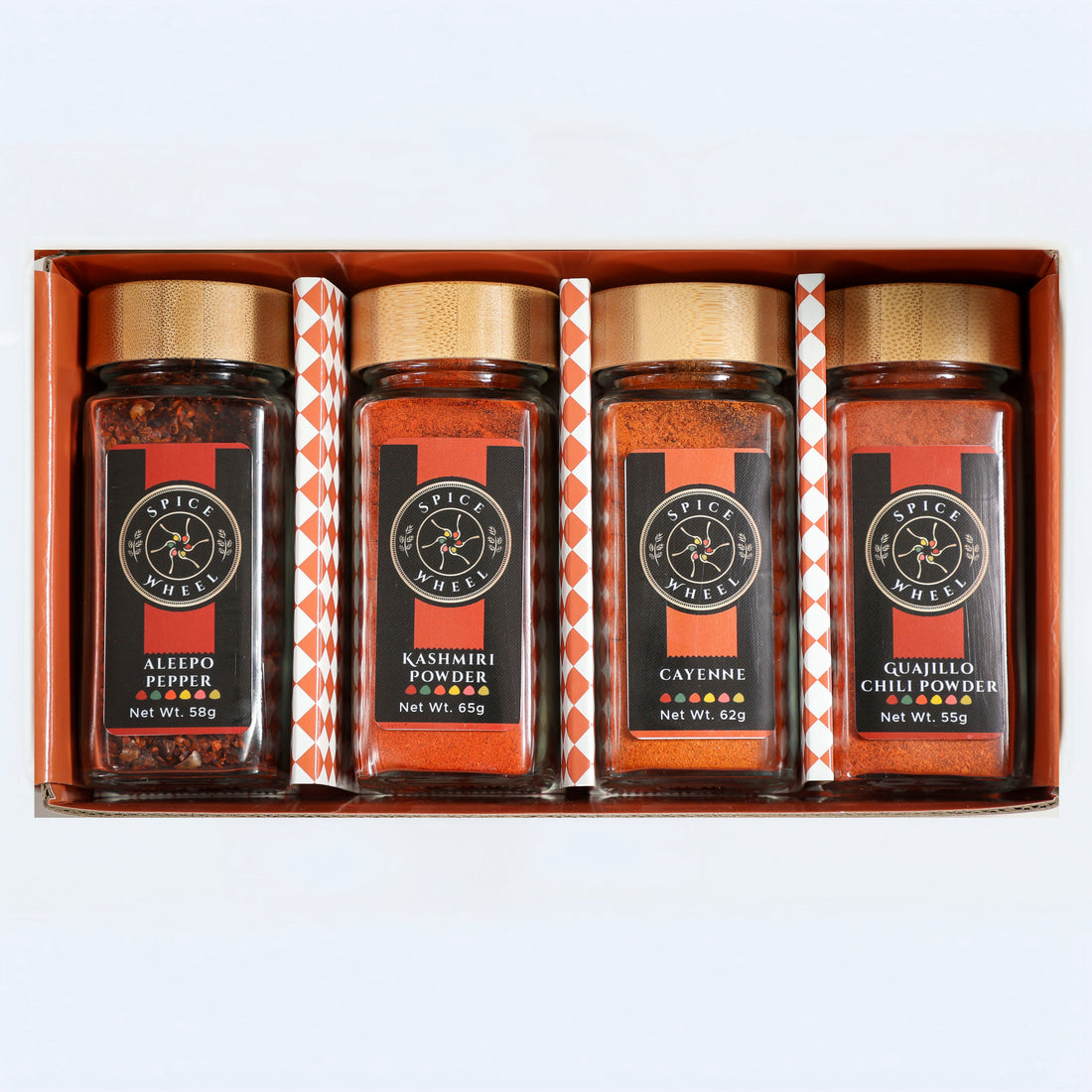 Fiery Four Gift Set – A Global Heat Collection by Spice Wheel