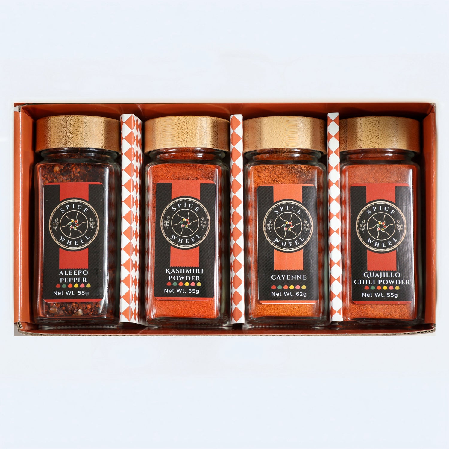 Fiery Four Gift Set – A Global Heat Collection by Spice Wheel