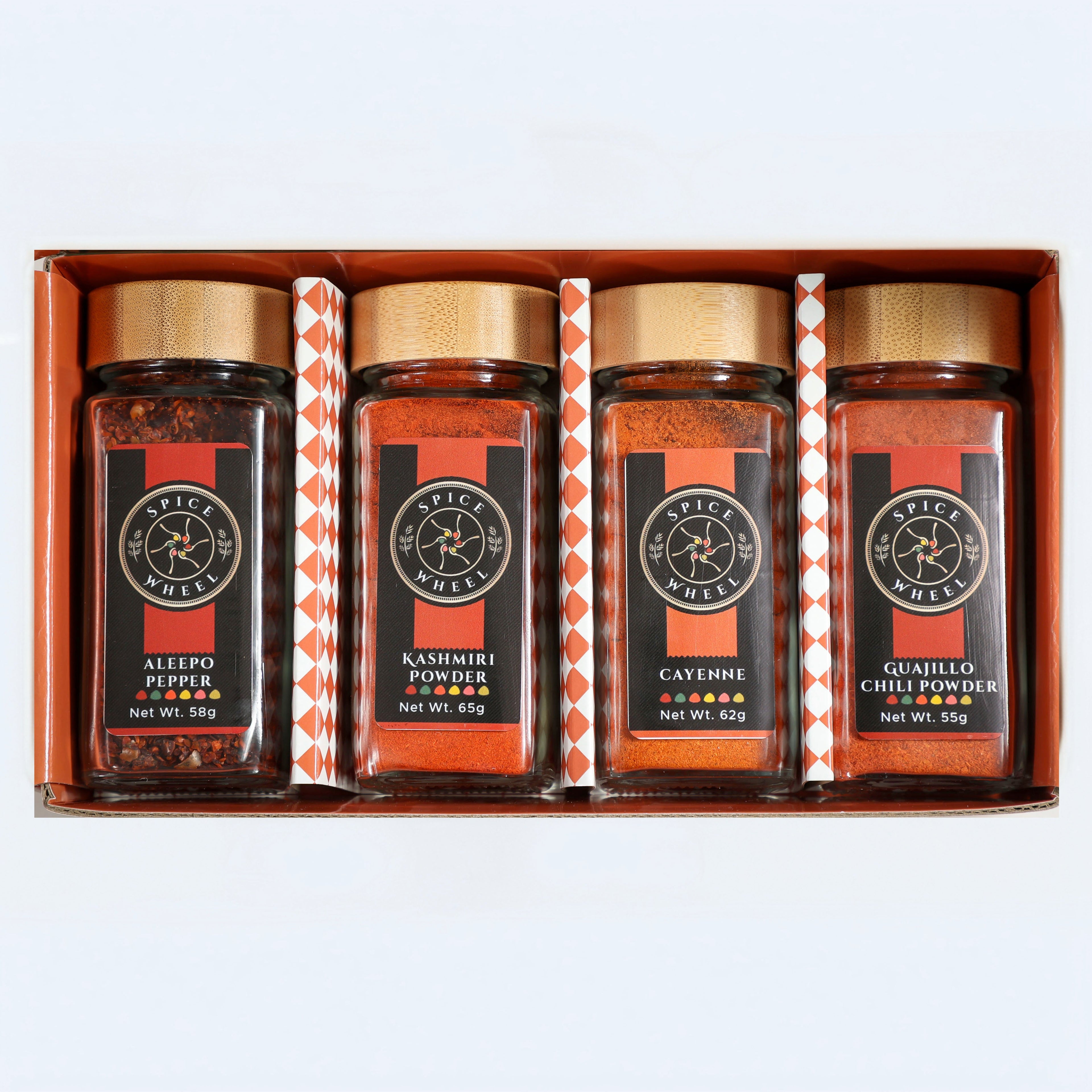 Fiery Four Gift Set – A Global Heat Collection by Spice Wheel