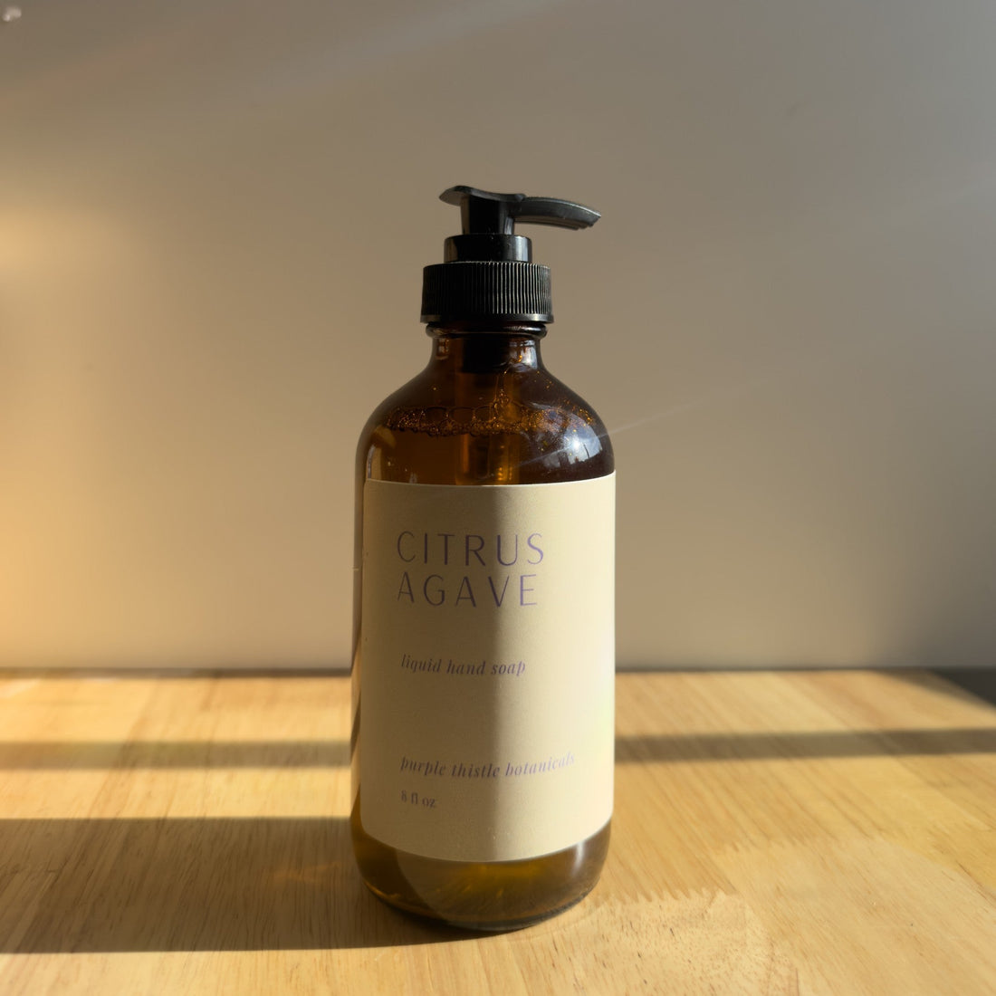 Citrus Agave Liquid Hand Soap by Purple Thistle Botanicals