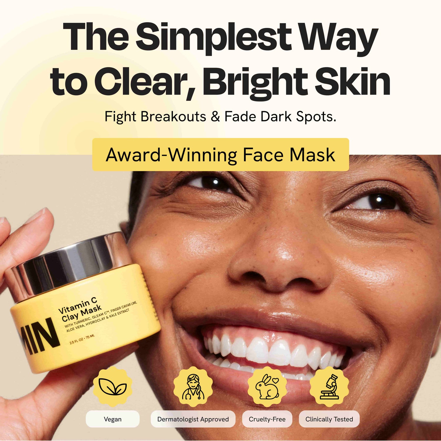 Vitamin C Clay Mask by Gleamin