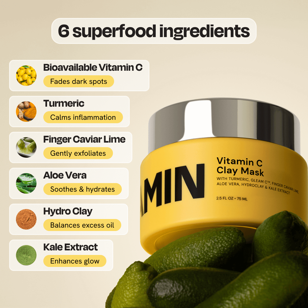 Vitamin C Clay Mask by Gleamin