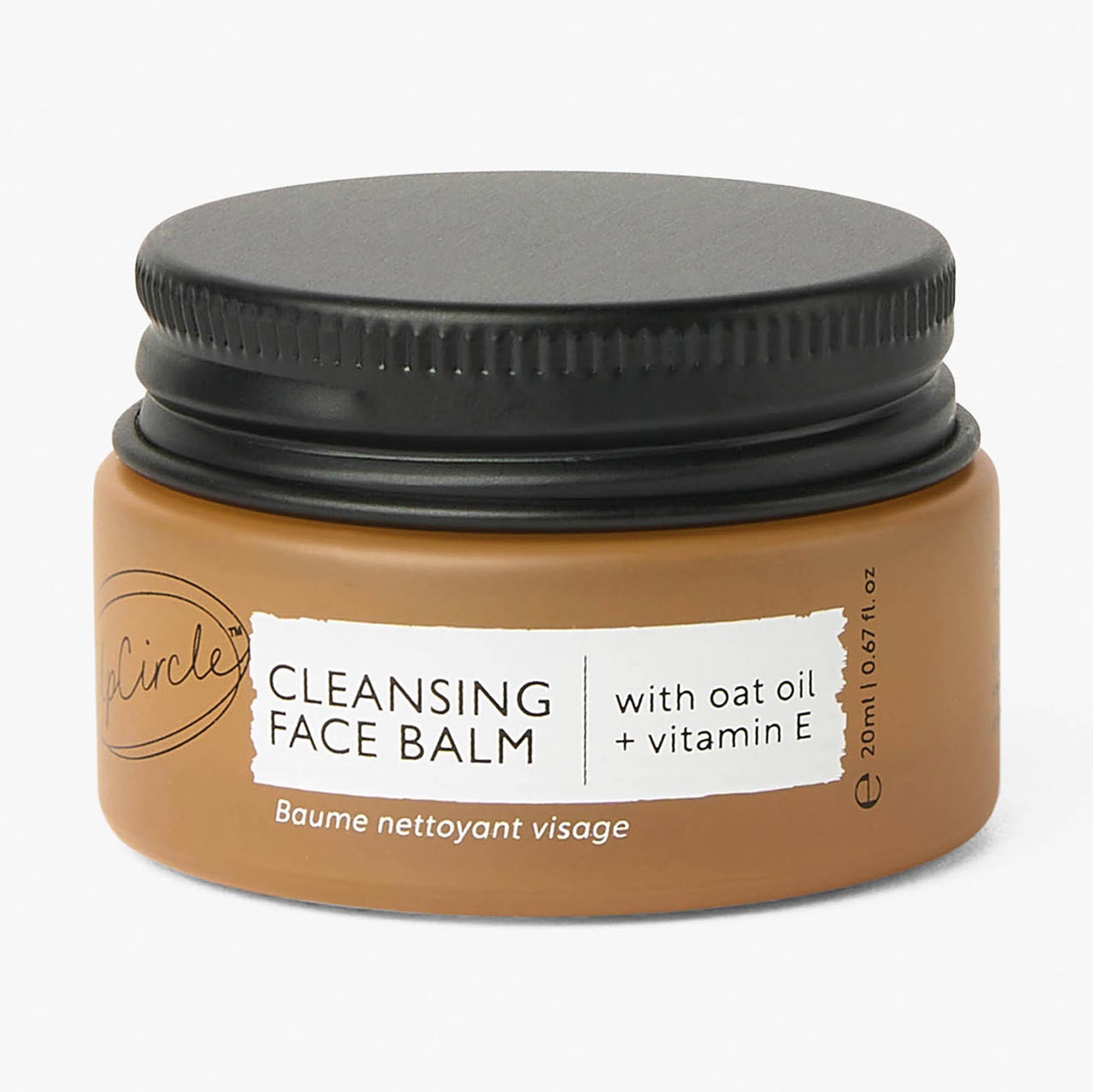 Cleansing Face Balm with Oat Oil + Vitamin E - Travel Size by UpCircle