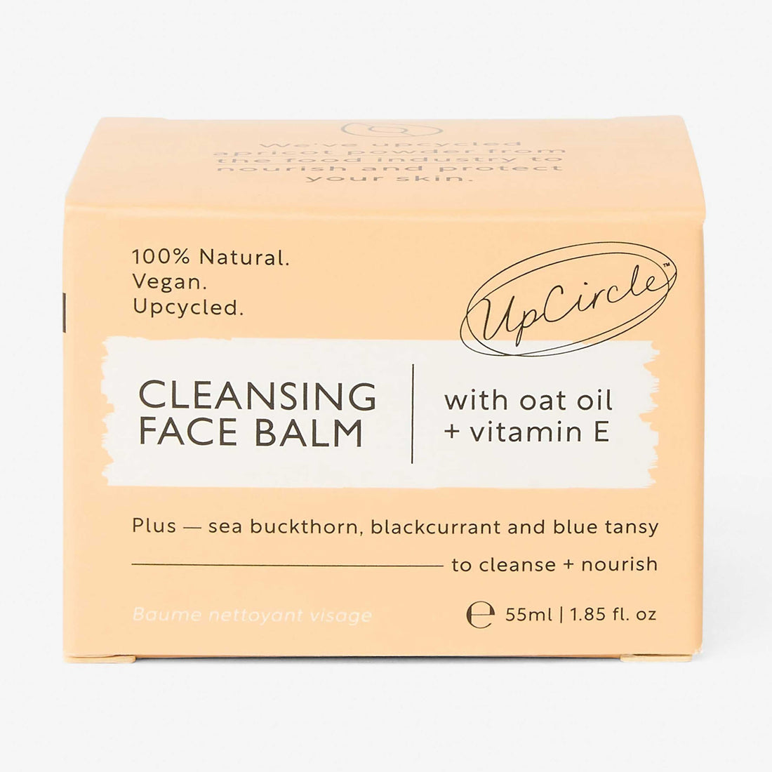 Cleansing Face Balm with Oat Oil + Vitamin E by UpCircle