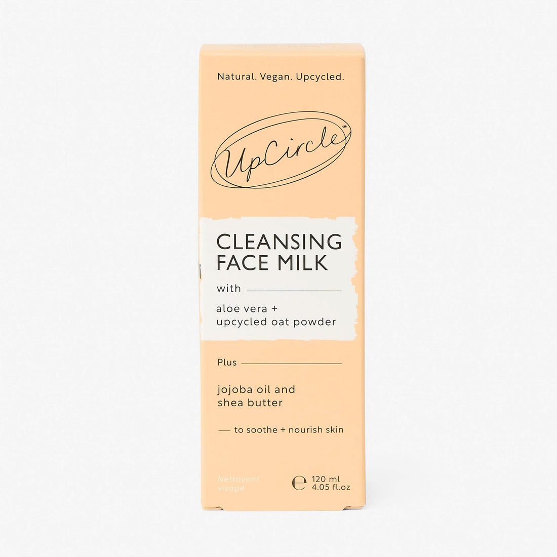 Cleansing Face Milk with Oat Powder + Aloe Vera by UpCircle