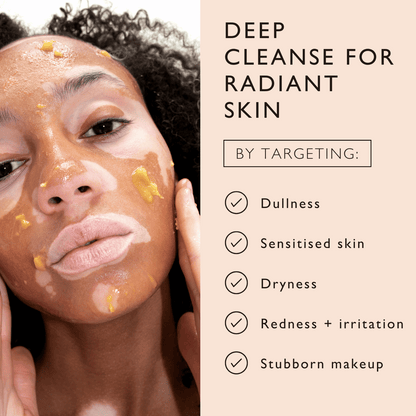 Cleansing Face Balm with Oat Oil + Vitamin E - Travel Size by UpCircle