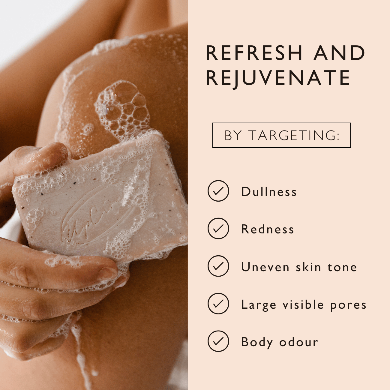 Cinnamon + Ginger Cleansing Bar by UpCircle