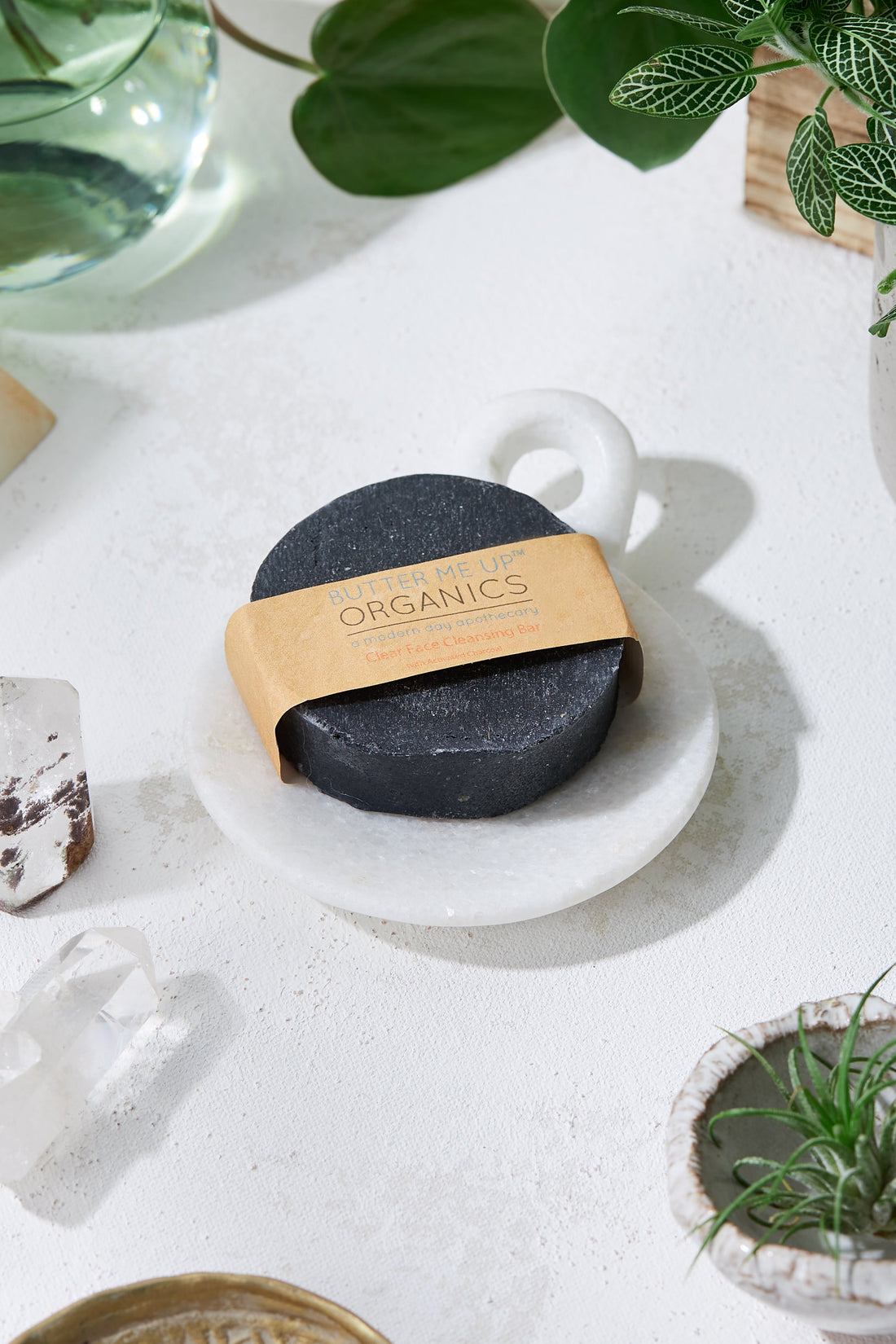 Face Wash Organic Activated Charcoal Face Soap by Butter Me Up Organics