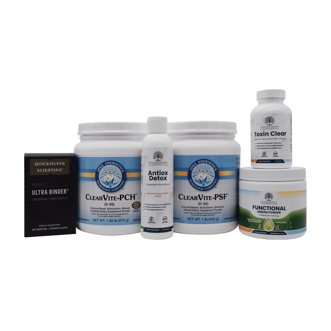 Mold and Toxin Detox (Full 28-day detox includes meal planning, &amp; shopping guides, and the best researched mold and toxin detox available) DETOX and Get Your Life Back! by Advanced Functional Medicine Supplements