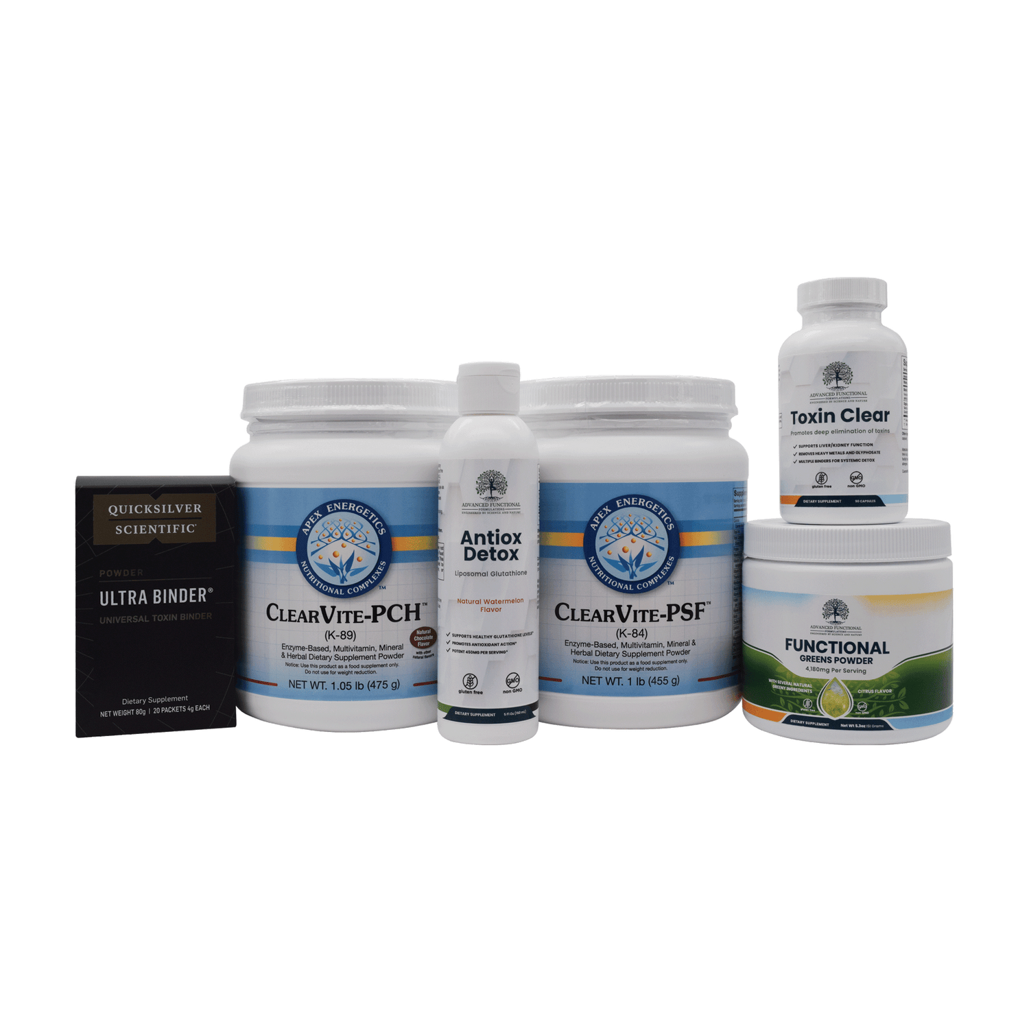 Mold and Toxin Detox (Full 28-day detox includes meal planning, &amp; shopping guides, and the best researched mold and toxin detox available) DETOX and Get Your Life Back! by Advanced Functional Medicine Supplements