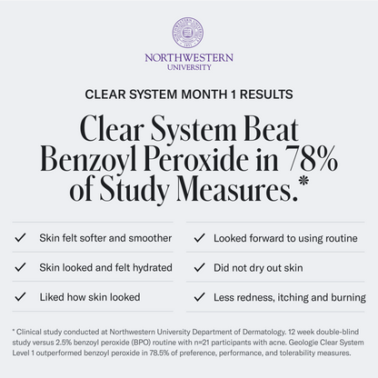 Clear System Face Routine by Geologie