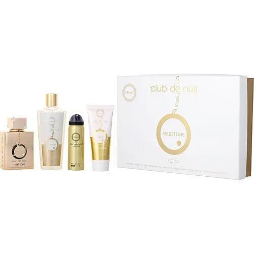 Club De Nuit Milestone By Armaf For Women (4 Pc Gift Set) by perfumesandrea