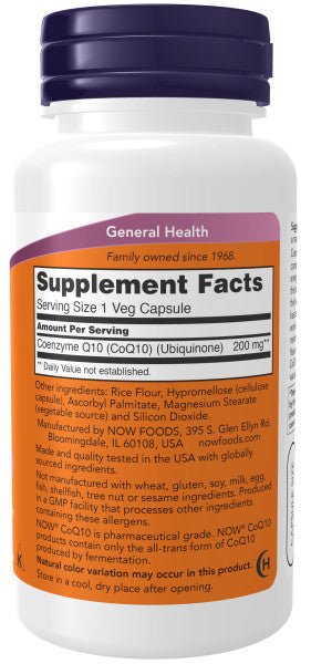 CoQ10 200mg by Country Life Natural Foods