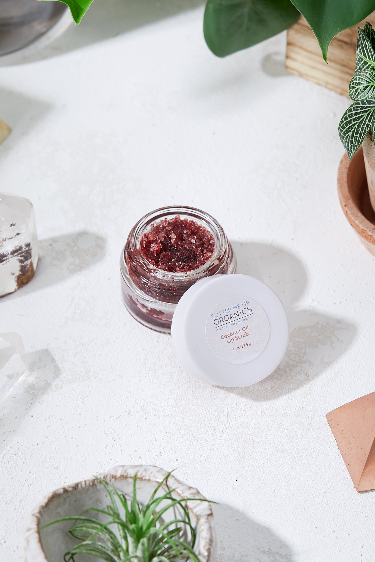 Organic Coconut Lip Scrub by Butter Me Up Organics