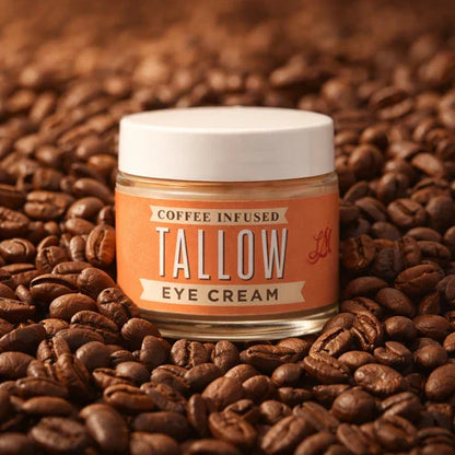 Lady May Coffee-Infused Tallow Eye Cream – Brighten, Firm &amp; Revitalize Naturally by The Lady May