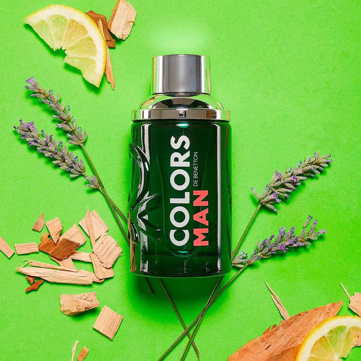 Colors Man Green By Benetton For Men 3.4oz EDT Spray by perfumesandrea