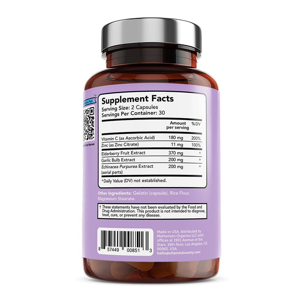 Elderberry Immune Support by Vitamin Bounty