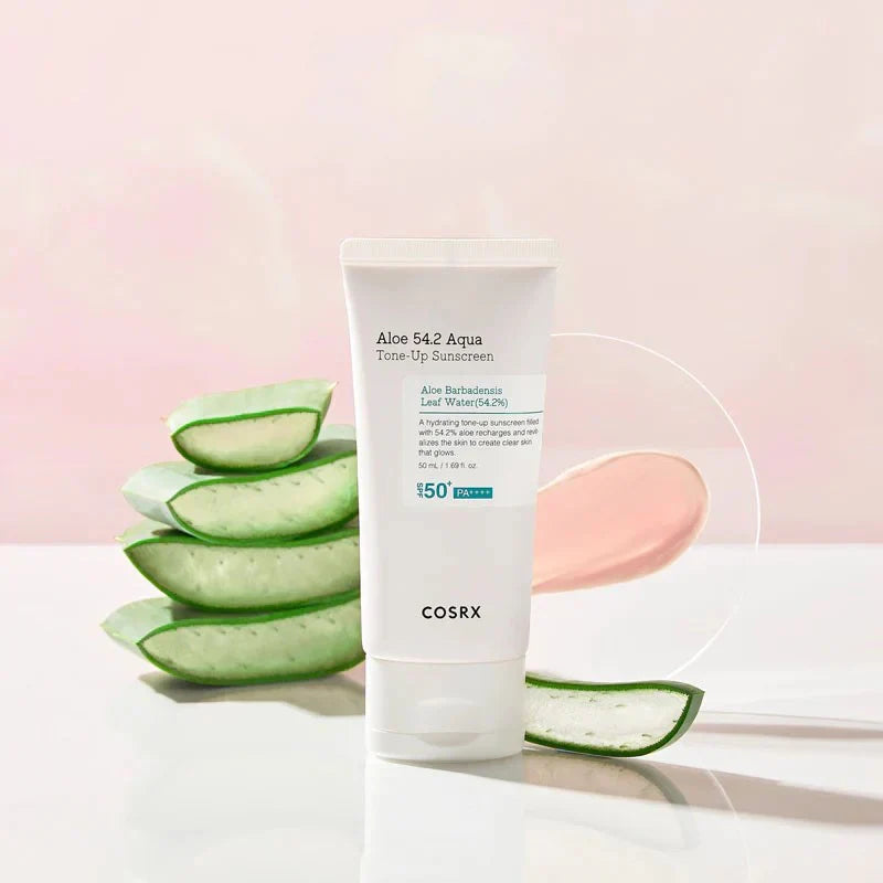 Cosrx Aloe 54.2 Aqua Tone-Up Sunscreen SPF50+ PA++++ by AsiaBeautyMall