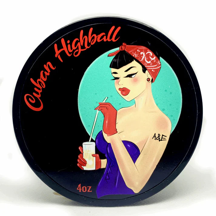 Ariana &amp; Evans Cuban Highball K2e Base Shaving Soap 4 Oz by Pasteur Pharmacy