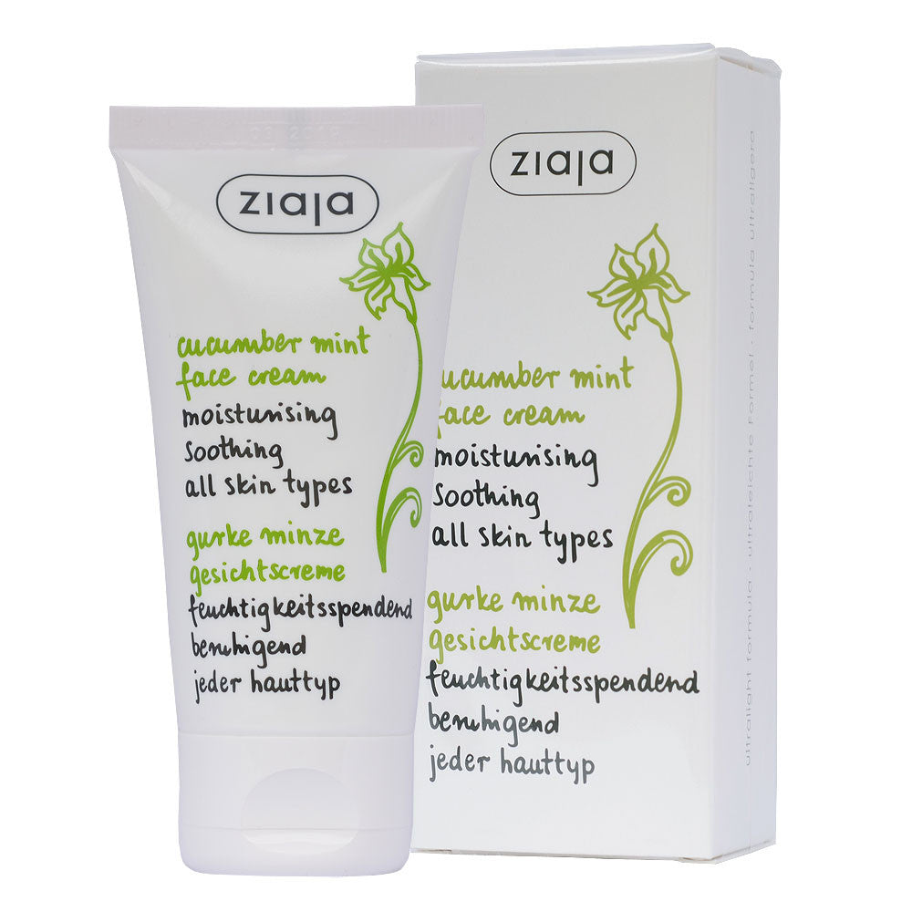 Cucumber Mint Face Cream by Ziaja® USA Webstore