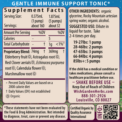 Daily Immune, Builder For Kids by WishGarden Herbs