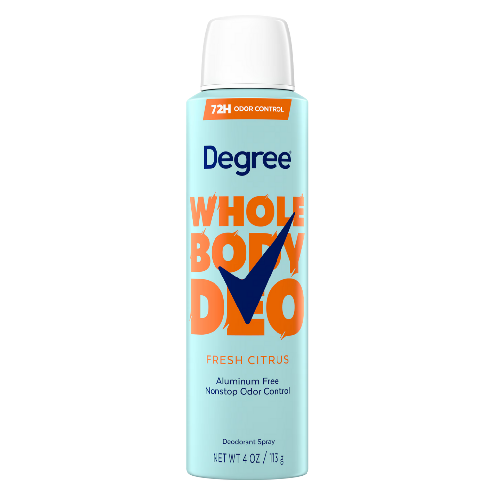 Degree Whole Body Deodorant Spray Fresh Citrus (4 oz) by Farmacias Savia